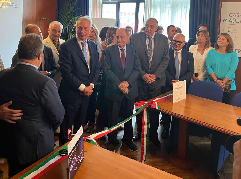 Inaugurata la nuova casa del made in italy, lagalla: ''palermo come nuovo polo aziendale tramite smart city, innovazione e digitalizzazione''